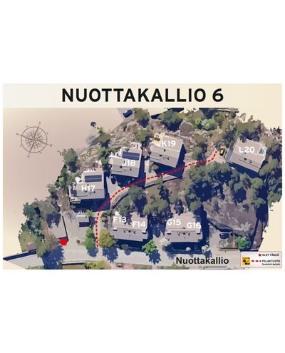 Nødveikart i henhold til ordre