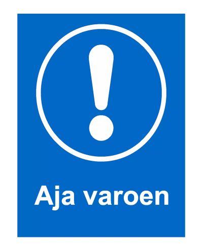 Kjør forsiktig, Ibond aluminium, 300x400 mm