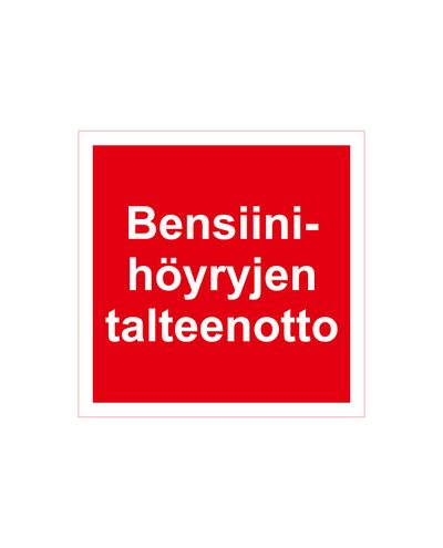 Gjenvinning av bensindamp, Ibond, 200x200mm