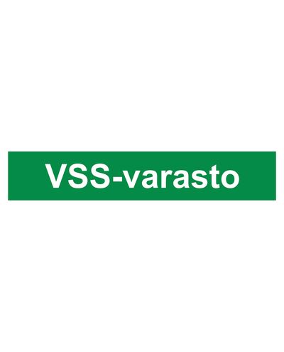 VSS lager, Reflekterende klistremerke, 400x100 mm