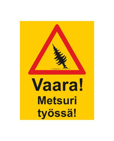 Feil! Tømmerhogger på jobb!, Ibond, 400x300mm