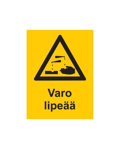 Pass på lut, klistremerke, 200x300 mm