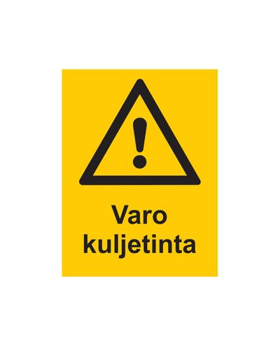 Pass på transportbåndet, klistremerke, 200x300 mm