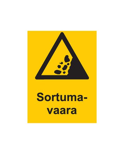 Sortumavaara, klistremerke, 200x300 mm