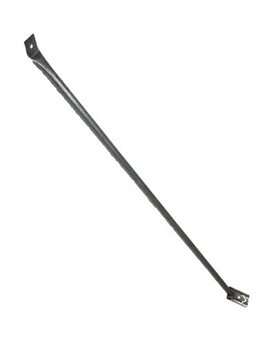 Stålnettgjerde diagonal støtte