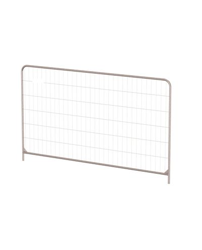 Stålnettgjerde 2,0 x 3,5 m rund topp