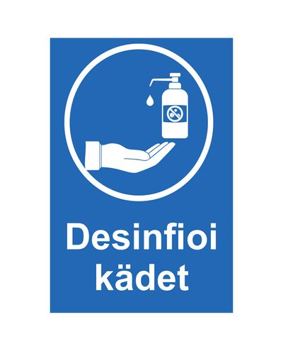 Desinfiser hender, Ibond, 200x300mm