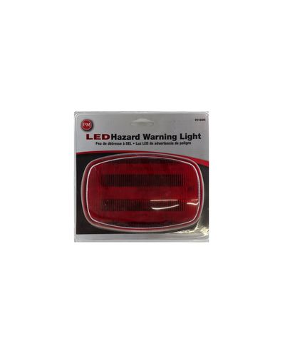 LED-varsellys rødt