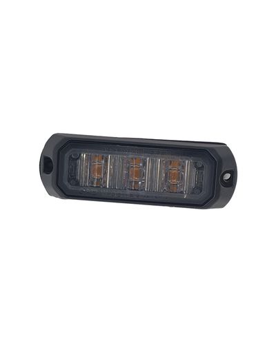 LED-nivåindikator 1x3, gul, 12–24V