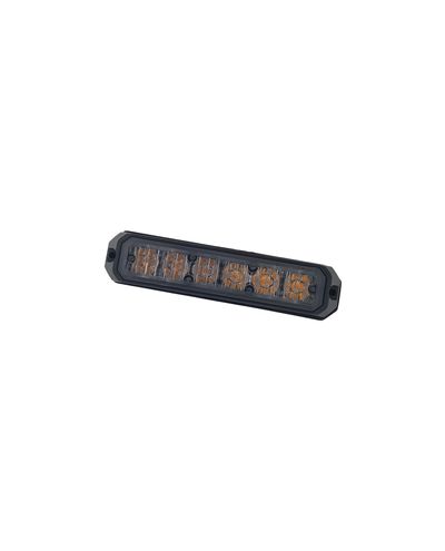 LED-nivåindikator 1x6, gul, 12–24V