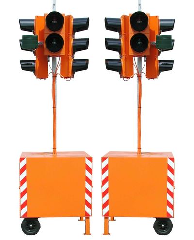 Berghaus FG-2 LED-trafikklyssystem for fotgjengerovergang, med trykknapper
