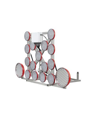 LED-dartskive 12V L8H+L9H, motorisert ramme