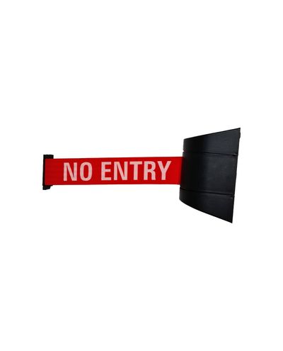 Vegghylse 4,6 m bånd med "INGEN ADGANG"