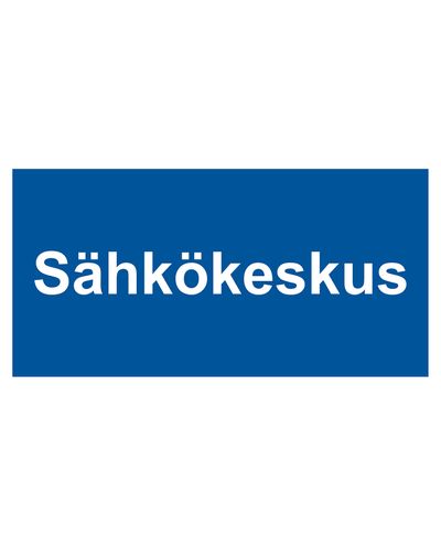 Elektrisk panel, klistremerke, 400x100 mm Elektrisk panel, klistremerke, 400x100 mm