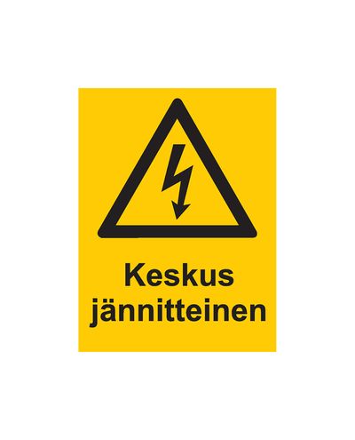 Sentralstramming, klistremerke, 200x300 mm Sentralstramming, klistremerke, 200x300 mm