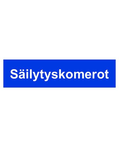 Oppbevaringsskap, klistremerke, 400x100 mm