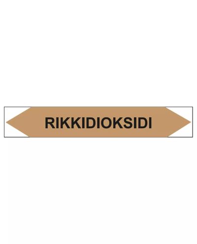 Svoveldioksid, 160x25 mm Svoveldioksid, 160x25 mm