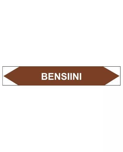 Bensin, 250x40 mm