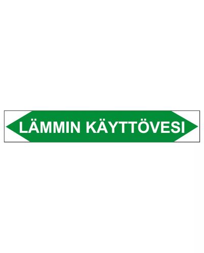 Varmt bruksvann, 160x25 mm