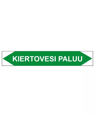 Sirkulasjonsvann retur, 160x25 mm