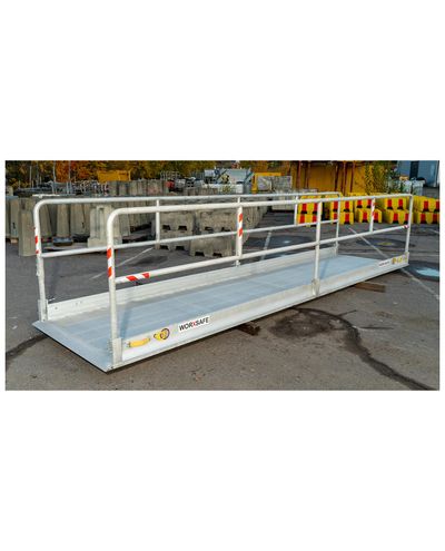 Gangvei i aluminium 6m