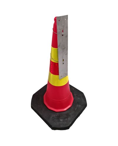 Trafikkskiltkjegleholder i rustfritt stål