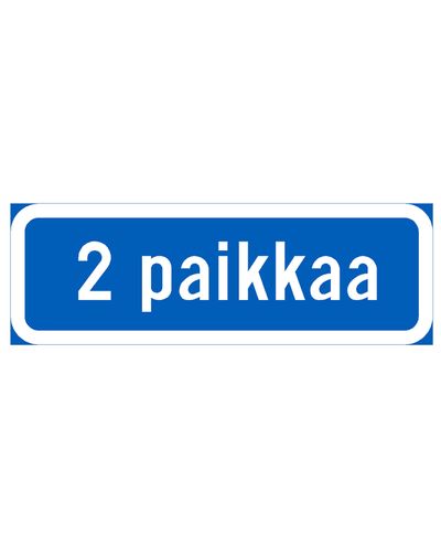 H24/H25 Tekstil Ekstra plate, aluminium (R1-film / ELY-montering, blå/hvit) H24/H25 Tekstil Ekstra plate, aluminium (R1-film / ELY-montering, blå/hvit)