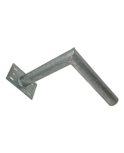 Flenset L-formet rørvinkel, 300x400 mm