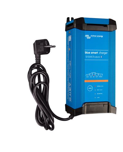 Victron Blue smart 12V/30A automatisk lader med tre utganger og Bluetooth
