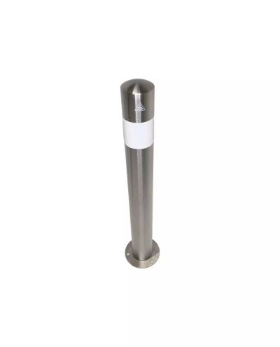 Pullertfinish Ø76 mm rustfritt stål, 900 mm boltet