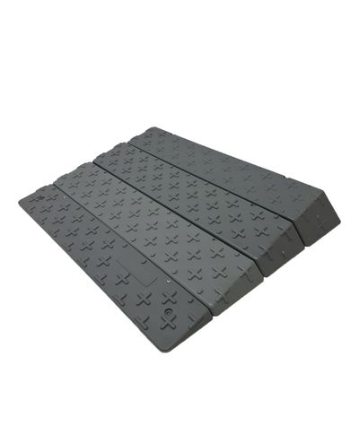 Sammenleggbar plastrampe, 76*90*10 cm