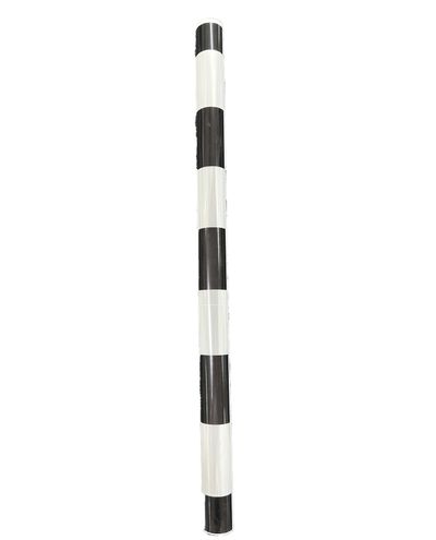 Plaststolpereflektor R3 1300 mm hvit/svart