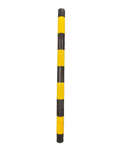 Plaststolpereflektor R3 1300 mm svart/gul