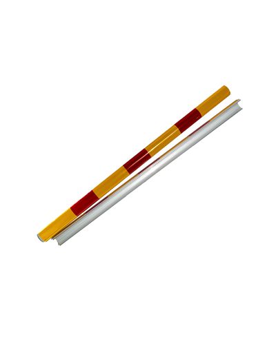 Plaststolpereflektor R3 1300 mm rød/gul Plaststolpereflektor R3 1300 mm rød/gul