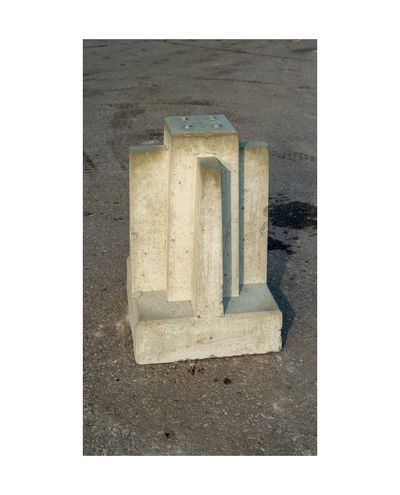 Betongfundament for bom Betongfundament for bom