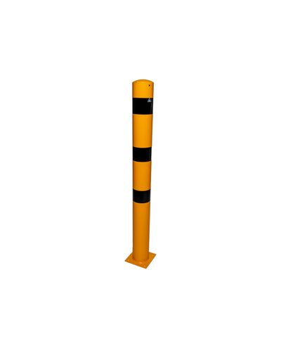 Kollisjonspullert, gul/svart, Ø152mm / 1000mm Kollisjonspullert, gul/svart, Ø152mm / 1000mm