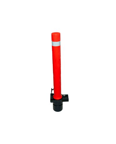 Pullert flexi rød avtakbar 1060 mm