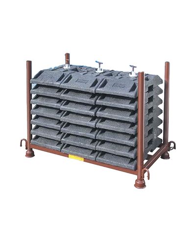 Transportstativ for flat gjerdebase, 21 baser