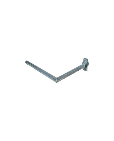 Rørvinkel. klemme for 89 mm rør