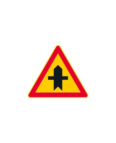 A22.1 Sideveiskryss, aluminium (R1-folie / ELY-feste)