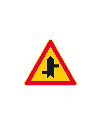 A22.2 Sideveiskryss, aluminium (R1-folie / ELY-feste)