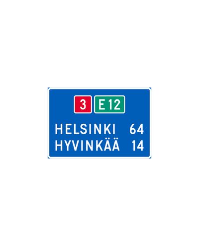 F26 Avstandstavle