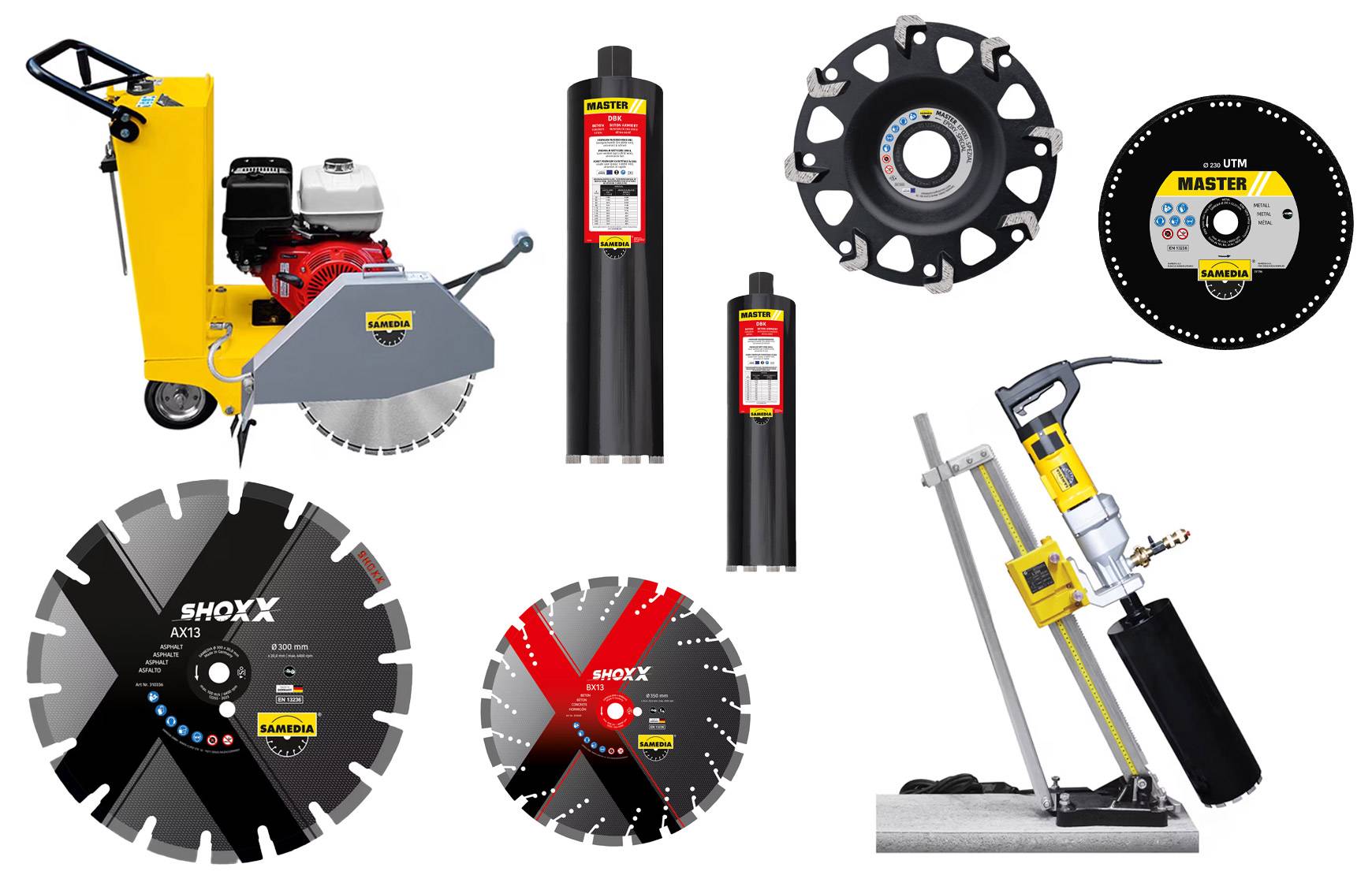 Kutteskiver og kjernebor